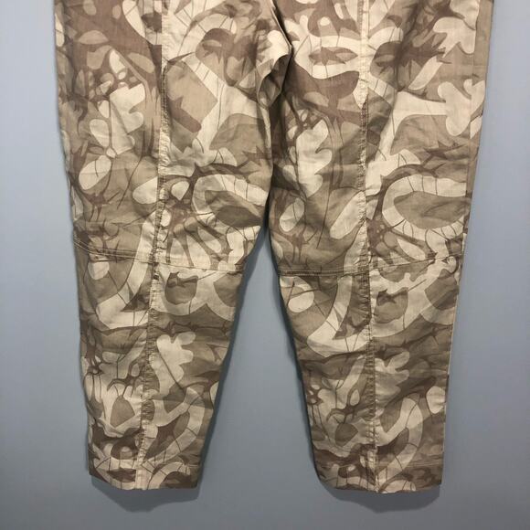 Anthropologie Frannie Linen Blend Tapered Pants Size 29 - Picture 8 of 14